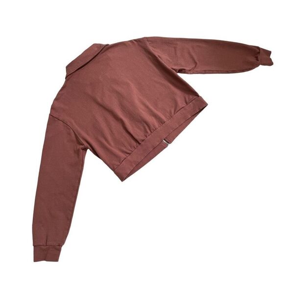 ALL THE WAYS Stasia Zip Up in Brown - Picture 5 of 9